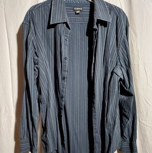 Men's XL long sleeve button shirt
